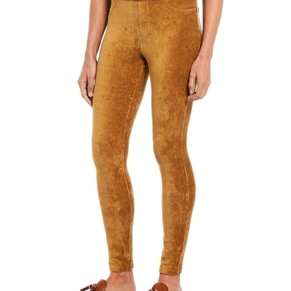 Intro Love The Fit Tan Corduroy Knit Legging Sz XL